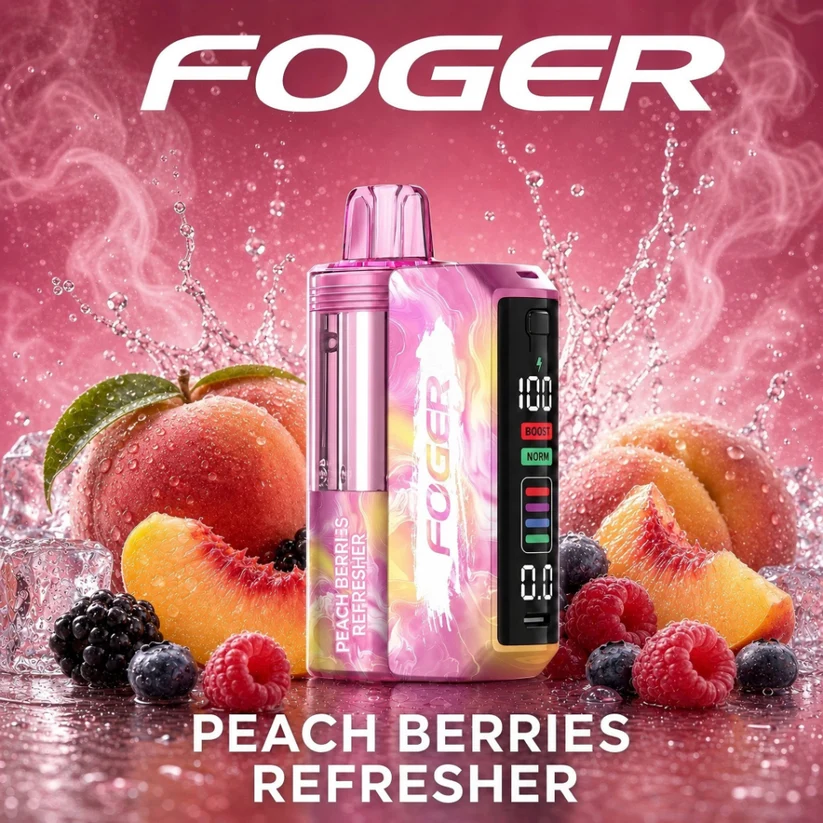 Peach Berries Refresher Foger Switch Pro Kit 30K Puffs