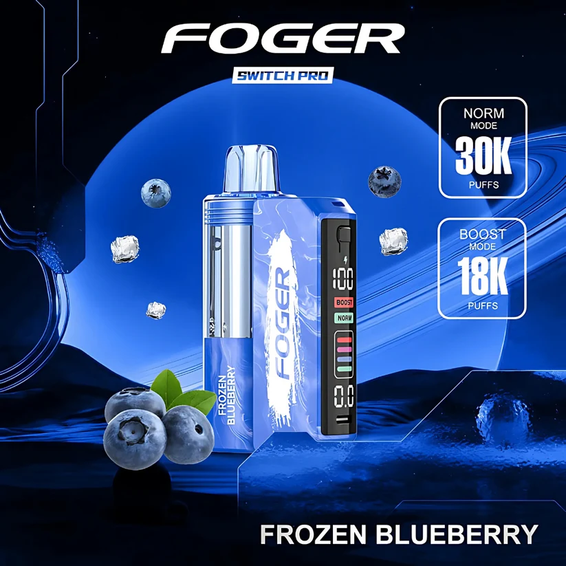 Frozen Blueberry Foger Switch Pro Kit 30K Puffs