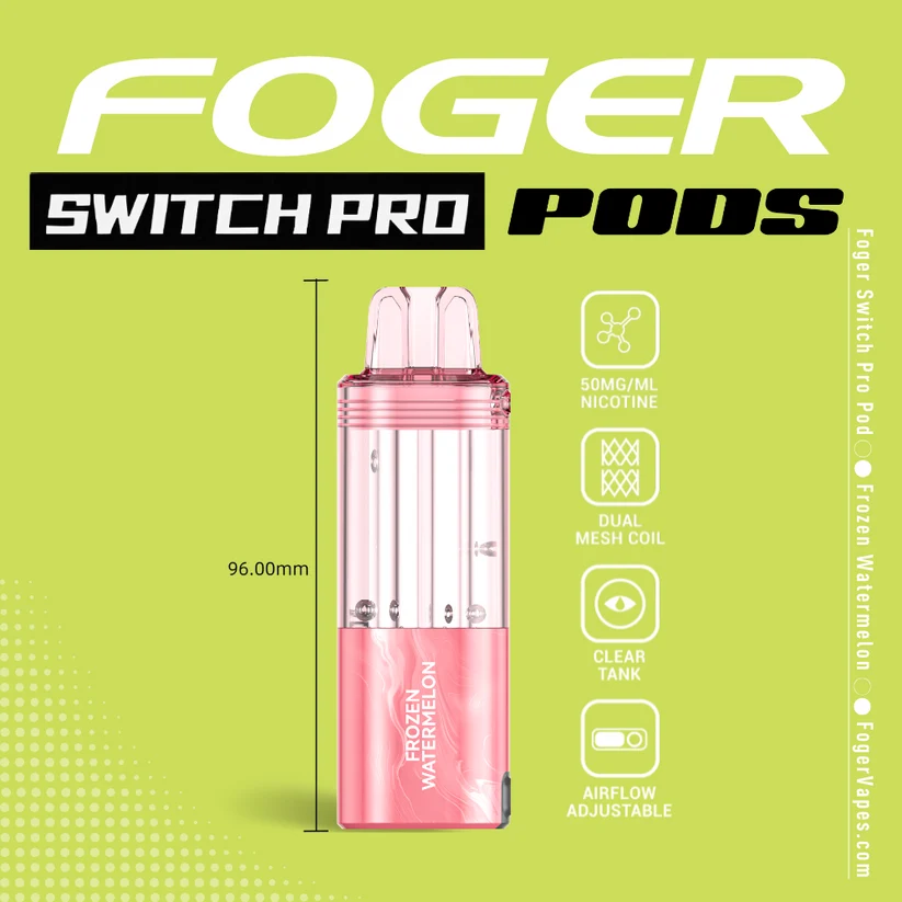 Frozen Watermelon Foger Switch Pro Pod 30K Puffs