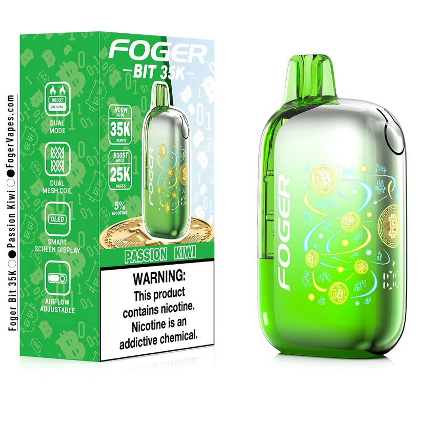 Passion Kiwi – Foger Bit 35K Puffs - Image 3