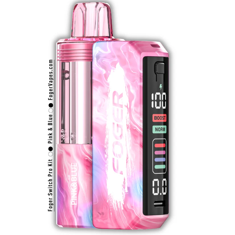 Pink & Blue – Foger Switch Pro Kit | 30K Puffs - Image 2