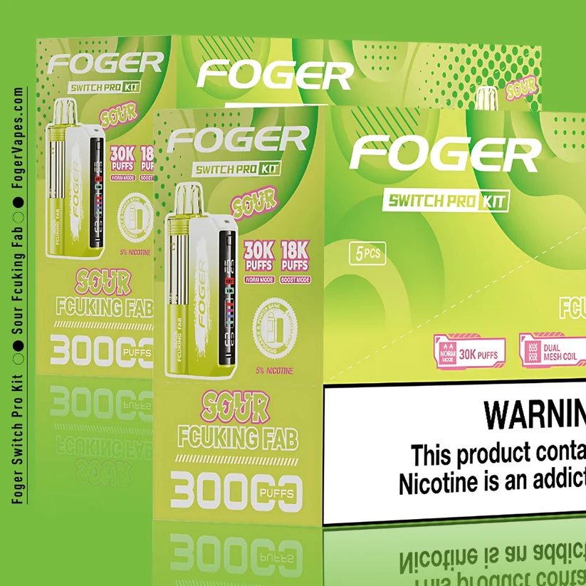 Sour Fcuking Fab Foger Switch Pro Kit 30K Puffs - Image 2